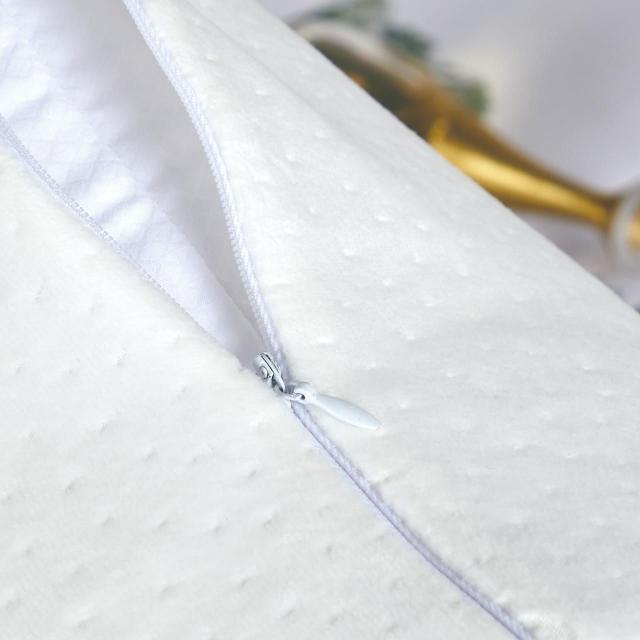 Premium 1400g Cotton Hotel Pillow with Waterproof Protector - Image 2