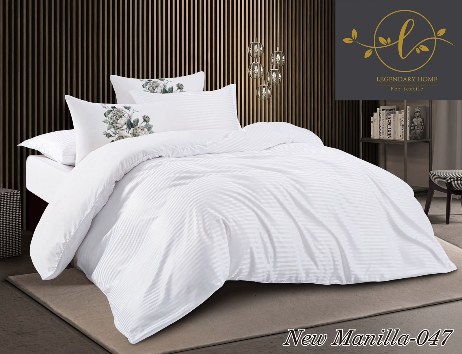 Luxury Hotel Satin Duvet Cover - Super King Size - optic white